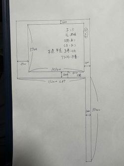 付帯物と接道の写真